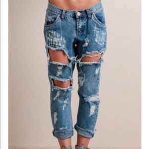 One Teaspoon Pacifica Awesome Baggies Jeans